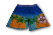 Ocean Blue KDM Mesh Shorts