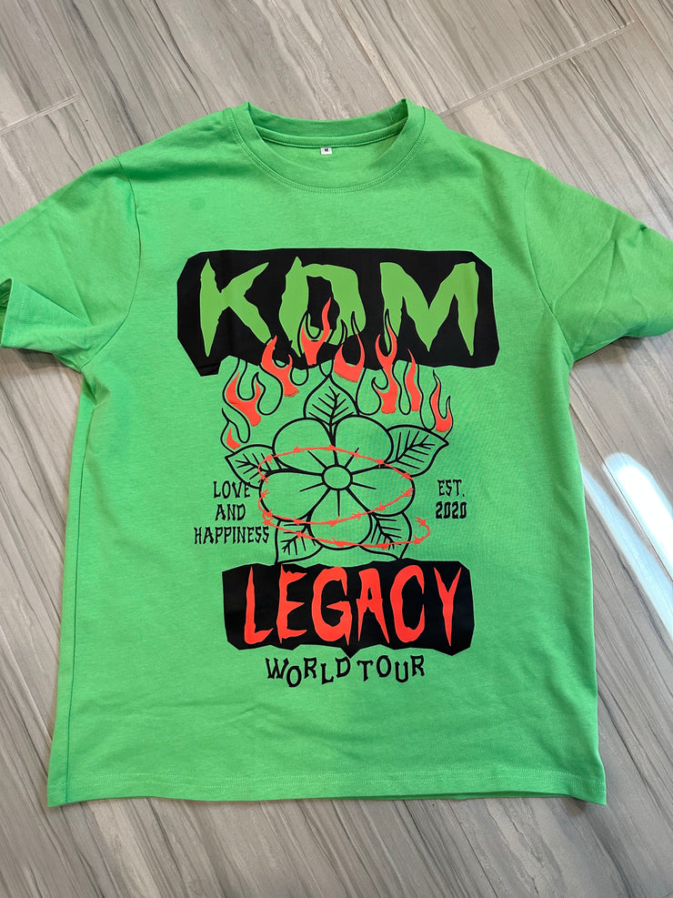 Light Green KDM Short Sleeve Shirt