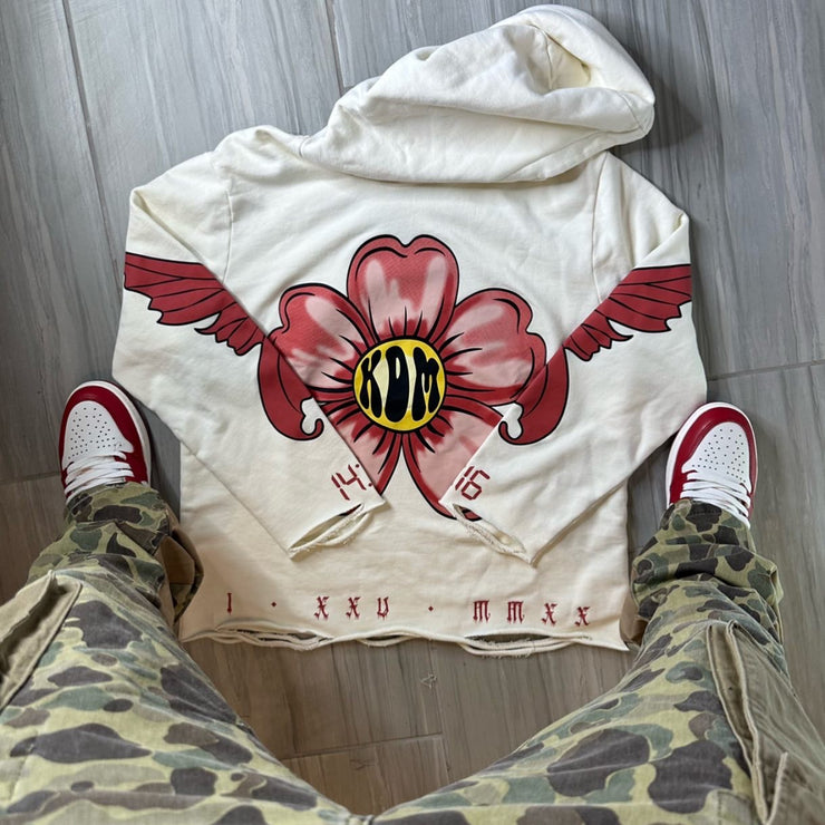 Off-White  & Cherry Hoodie