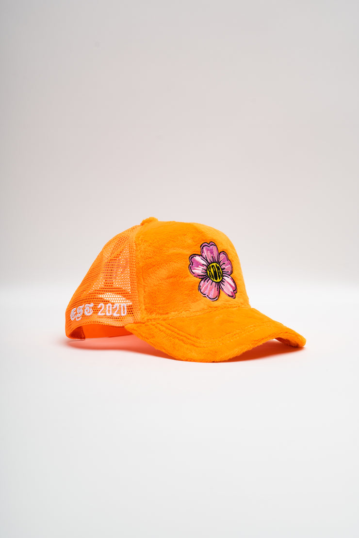 Orange & Pink Trucker