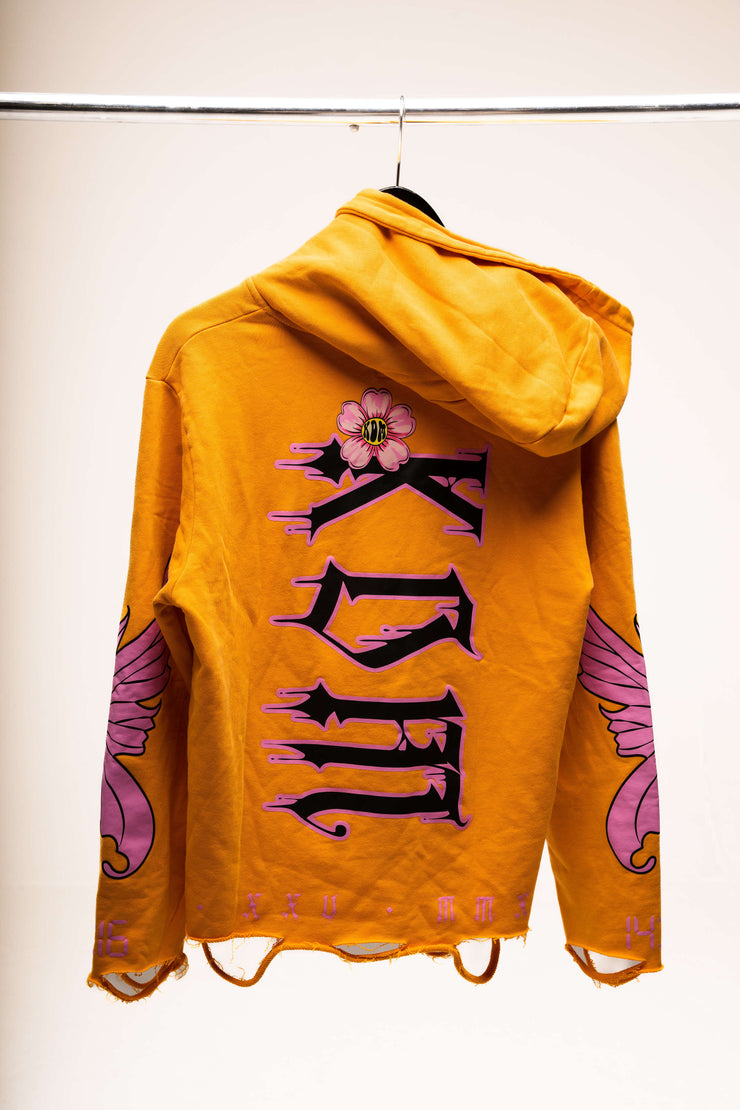 Orange & Pink Hoodie